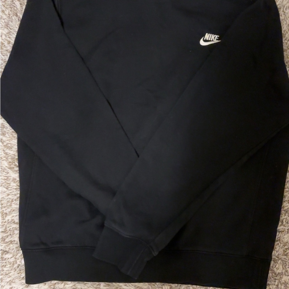 Nike Men's and Women’s Classic Black Crewneck Sweater